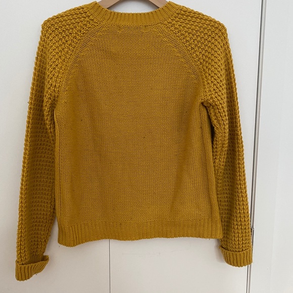 Fashion Union mustard knit sweater - Picture 2 of 3